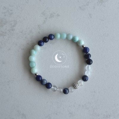 Halschakra – Ausdruck & Kommunikation Armband