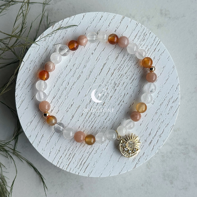 ZODISTONE Sakralchakra – Kreativität & Sinnlichkeit Armband