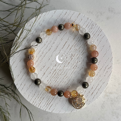 Zodistone Solarplexus – Kraft & Selbstvertrauen Armband