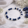 Lapislazuli Armband für Weisheit und Wahrheit, handgefertigt in Basel.