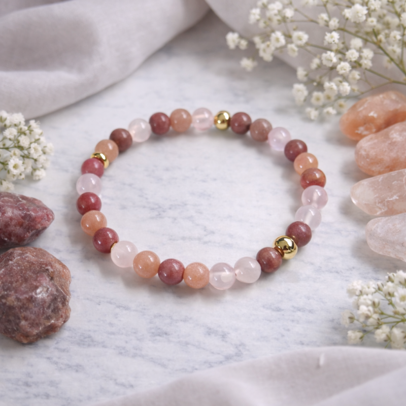 Rhodonit Armband Heilung | Zodistone