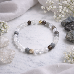 Bergkristall Armband Klarheit & Fokus | Zodistone