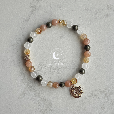 Zodistone Solarplexus – Kraft & Selbstvertrauen Armband