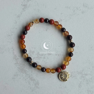 Zodistone Körperliche Vitalität & Energie Armband