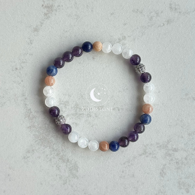 ZODISTONE Schlaf & Traumkraft Armband